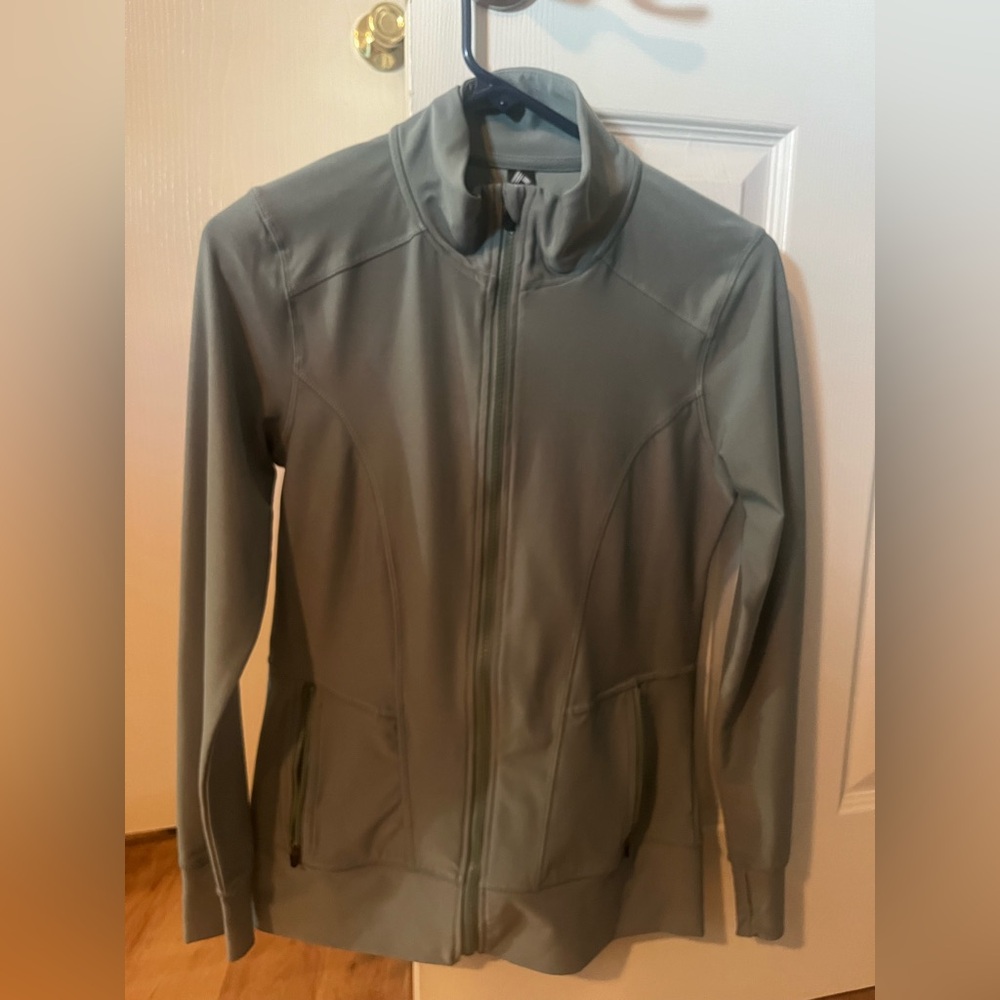 RBX Women's Utility Jacket in sage green like new